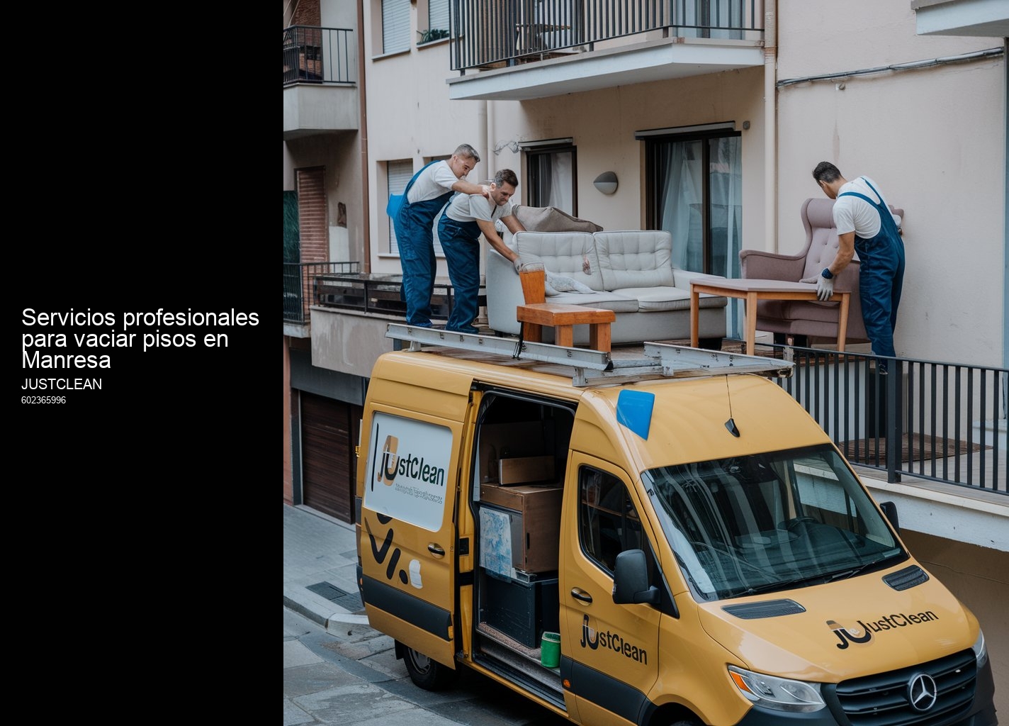 Servicios profesionales para vaciar pisos en Manresa