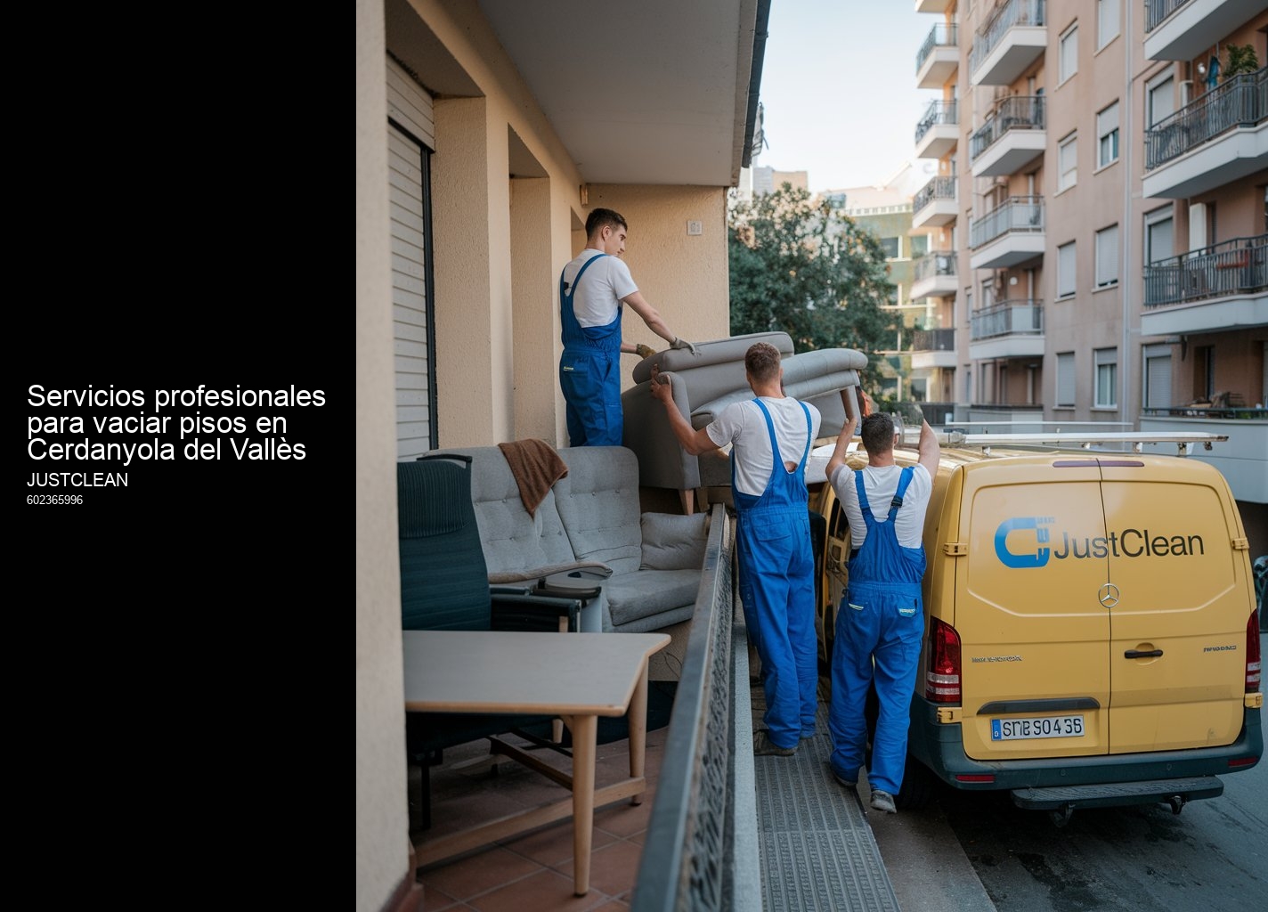 Servicios profesionales para vaciar pisos en Cerdanyola del Vallès