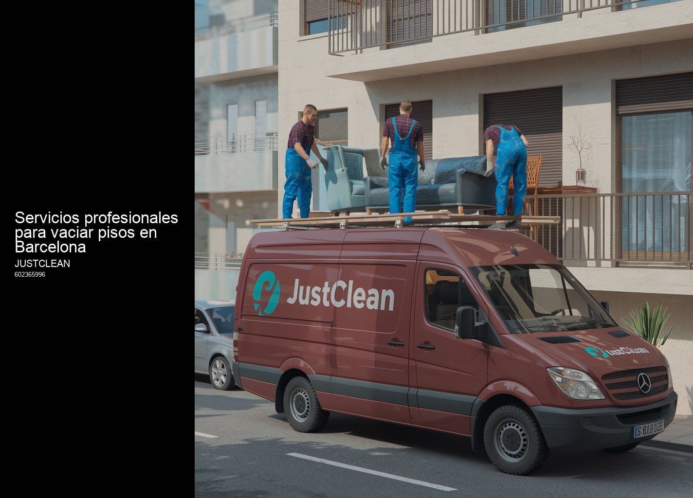 Servicios profesionales para vaciar pisos en Barcelona