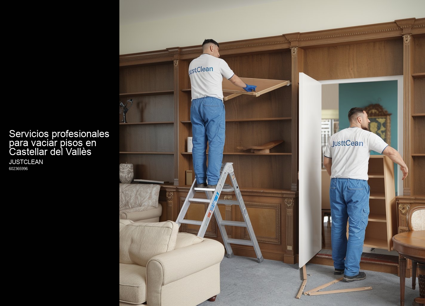 Ventajas de vender muebles usados a JustClean en Castellar del Vallès