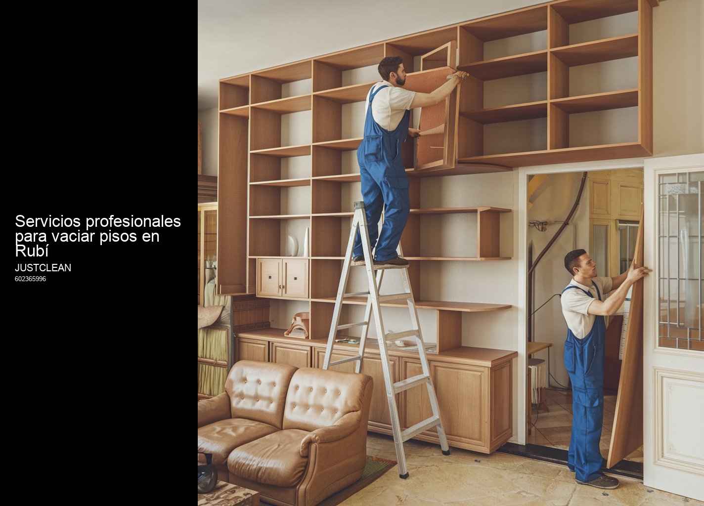 Pasos para vender muebles antiguos o vintage en Rubí con JustClean