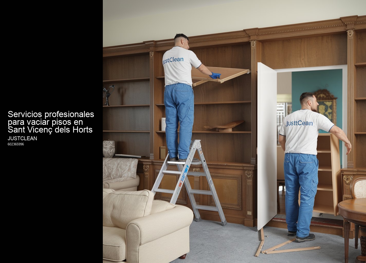 Ventajas de vender muebles usados a JustClean en Sant Vicenç dels Horts